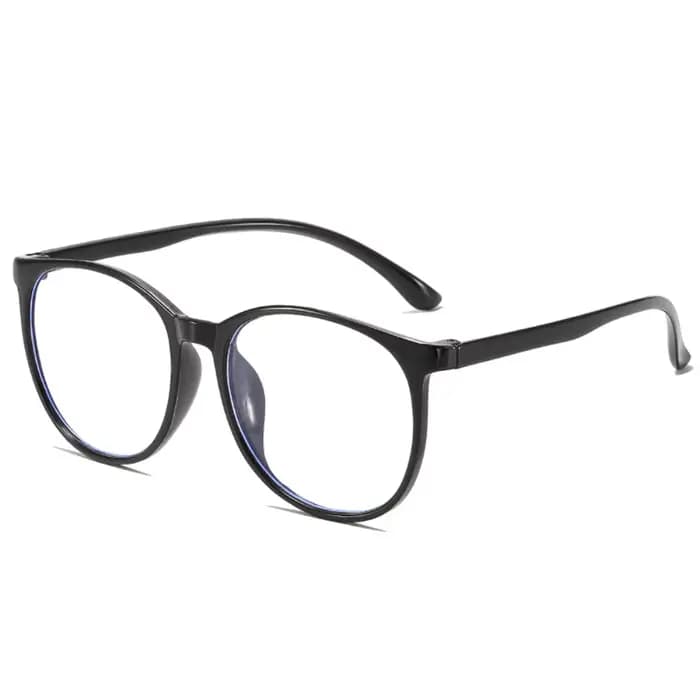 Lunettes d'ordinateur transparentes à grande monture pour femmes, rondes, Anti-lumière bleue, optiqu