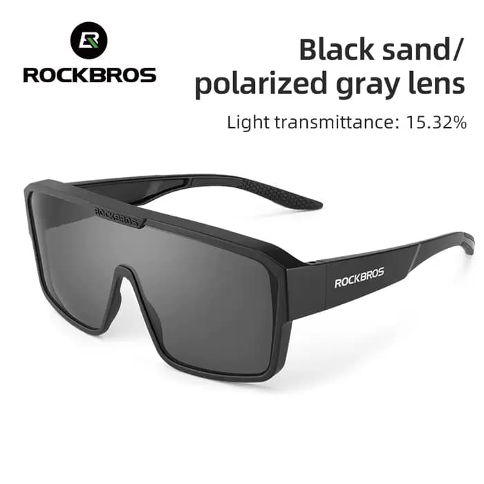ROCKBROS – lunettes de soleil polarisées pour cyclisme, ensemble de Protection UV, monture pour myop