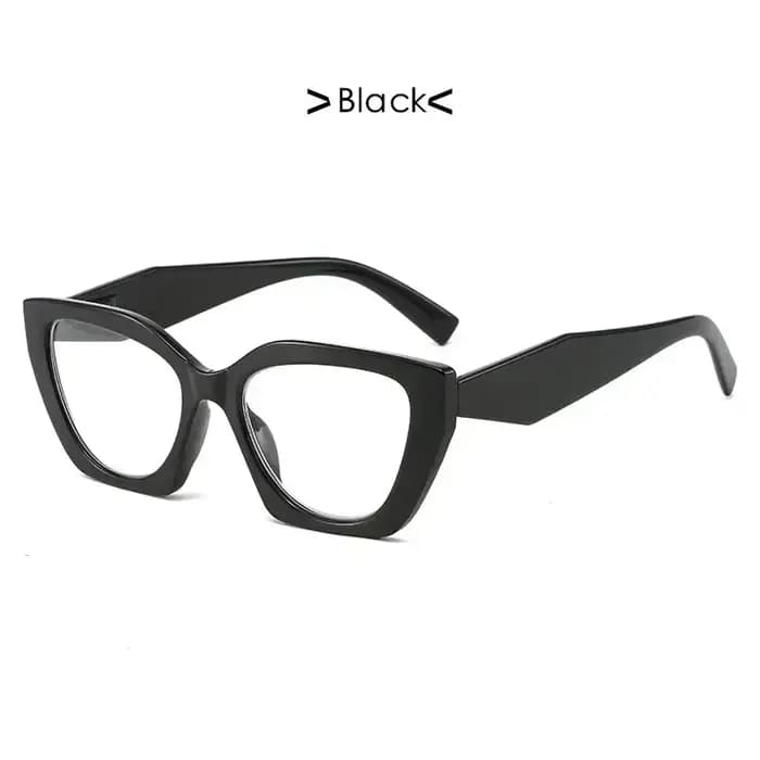 Lunettes de lecture œil de chat élégantes pour femmes et hommes, verres de luxe de styliste bloquant