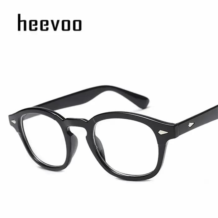 Johnny Depp lunettes hommes monture de lunettes Lemtosh Style lunettes lentille transparente marque 