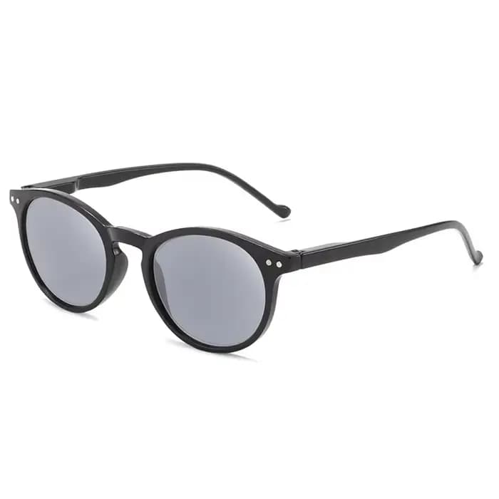 Lunettes de soleil rondes pour presbytie, haute définition, résistantes aux UV, ultra légères, pour 