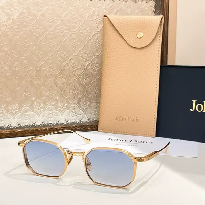 Lunettes de soleil de haute qualité pour hommes et femmes, pour JOHN DALIA JD SAMUEL, style rétro bu