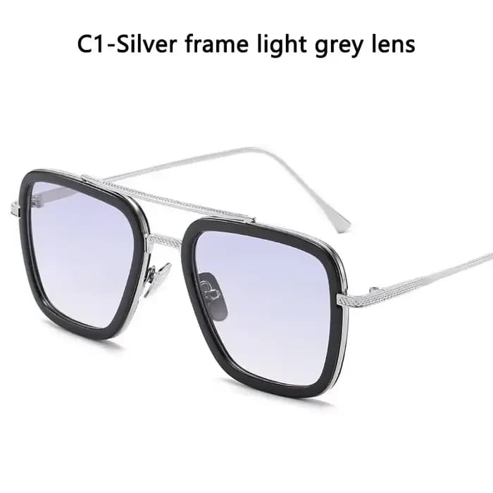 Tony Stark lunettes hommes femmes lunettes de soleil Iron man lunettes Steampunk lunettes de soleil 