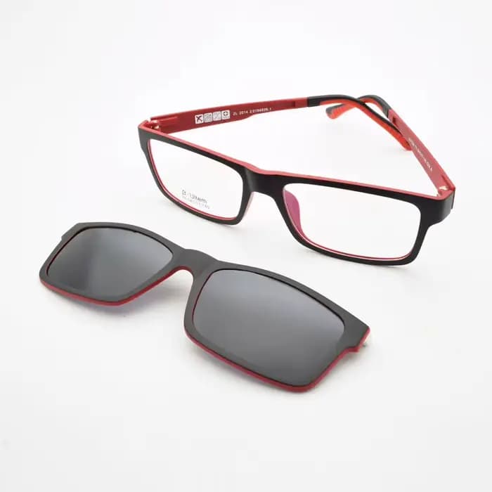 Lunettes de soleil ultra-légères à clip magnétique, monture de myopie, lunettes polarisées, lunettes