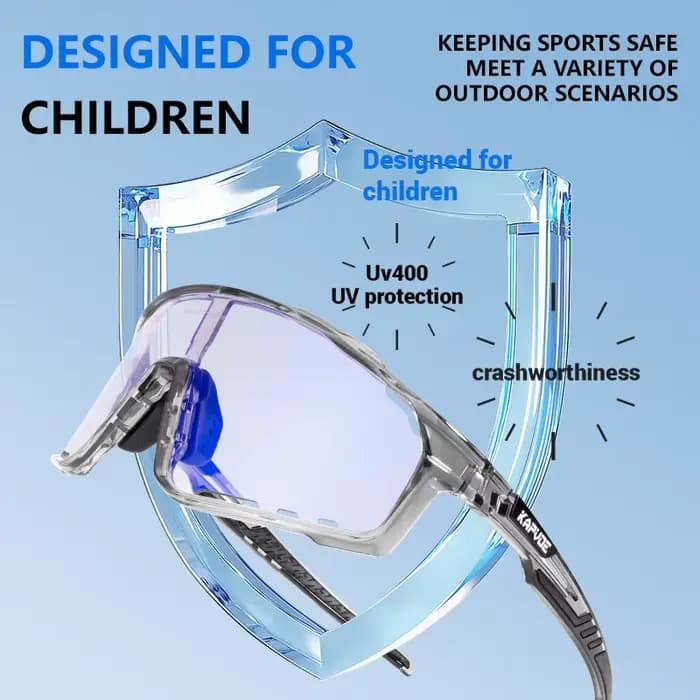 KAPVOE lunettes de soleil pour enfants garçon mode tendance cyclisme en plein air lunettes de soleil