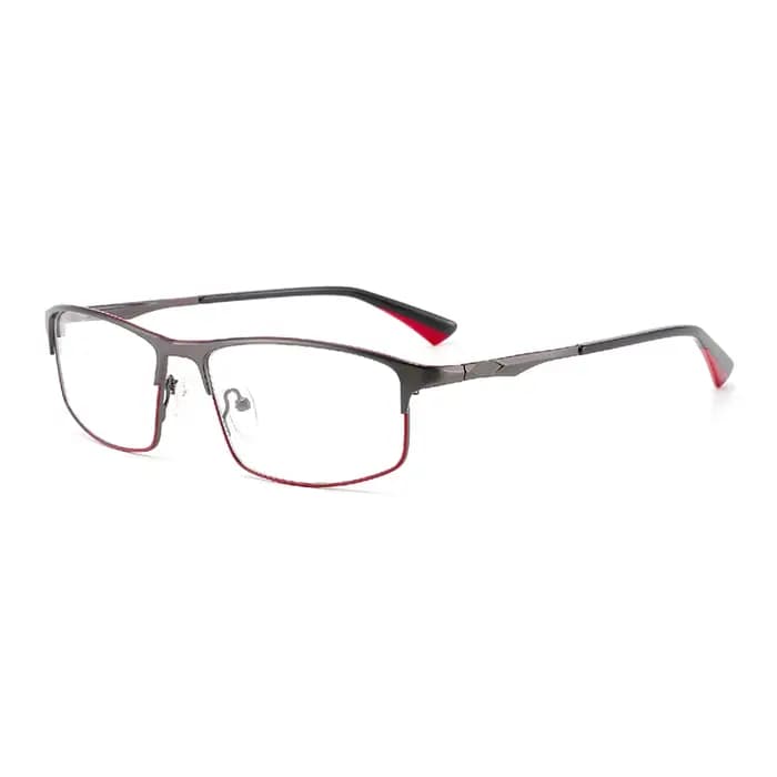 ZENOTTIC mode métal sourcil lunettes de Prescription pour hommes carré photochromique optique lunett