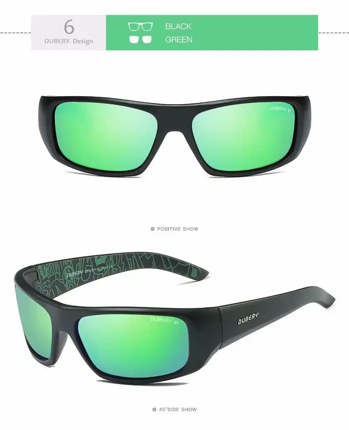 Lunettes de soleil de sport polarisées, lunettes de cyclisme, lunettes de pêche, lunettes de camoufl