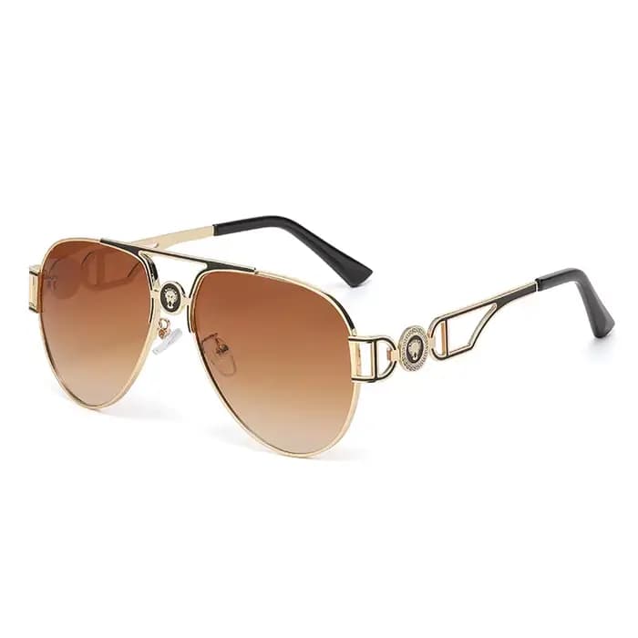 Nouvelles lunettes de soleil Pilot pour hommes et femmes, lunettes de créateur de marque, lunettes d