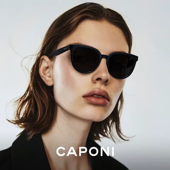 CAPONI marque Design lunettes de soleil pour femmes mode rétro filles lunettes Style coréen lunettes