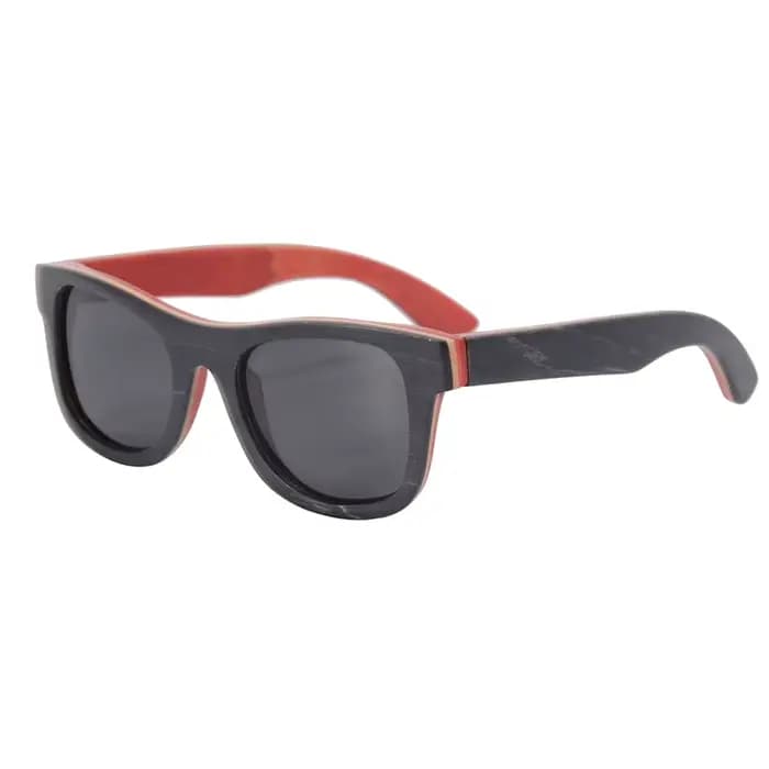 bois lunettes de pêche polarisées couche lunettes de soleil en bois lunettes de soleil pour hommes l