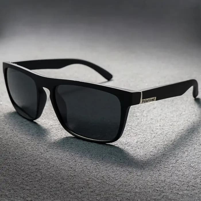 Lunettes de montagne polarisées carrées pour hommes et femmes, monture dégradée UV400, pour la condu