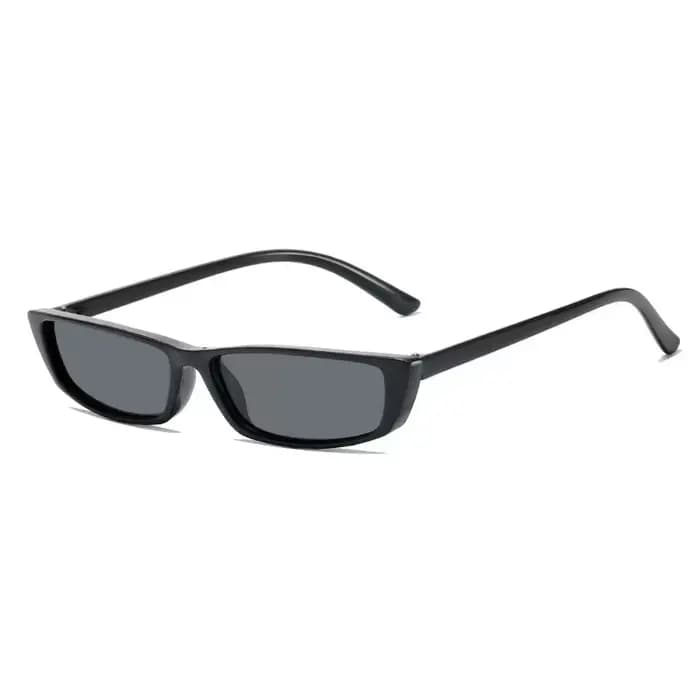 Lunettes de soleil rectangulaires pour femmes, nouvelle marque rétro, Vintage, monture carrée étroit
