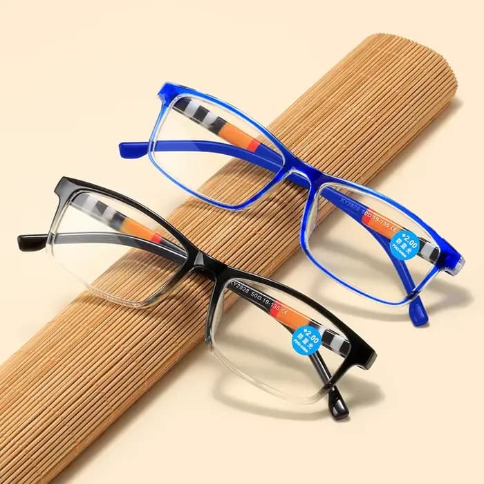 Nouvelle mode impression anti-bleu presbyte lunettes printemps jambe presbyte lunettes HD presbyte l