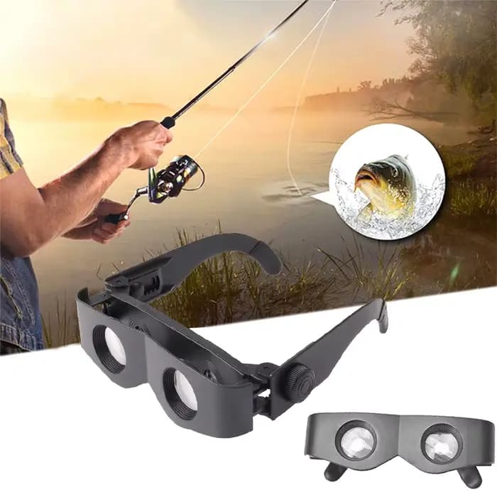 Lunettes de pêche à mise au point réglable, jumelles professionnelles, télescope, loupe, lunettes ma