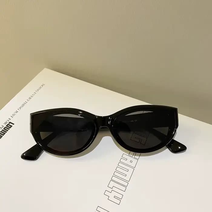 Nouveauté petites lunettes de soleil œil de chat femmes ovale Vintage marque elliptique carré lunett