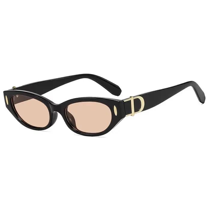 Lunettes de soleil œil de chat pour femmes, Design de marque de luxe, à rivets, personnalité, pour l