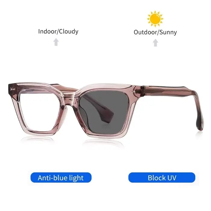 Lunettes rétro à rivets en Fiber d'acétate pour femmes, monture carrée, Prescription optique, photoc
