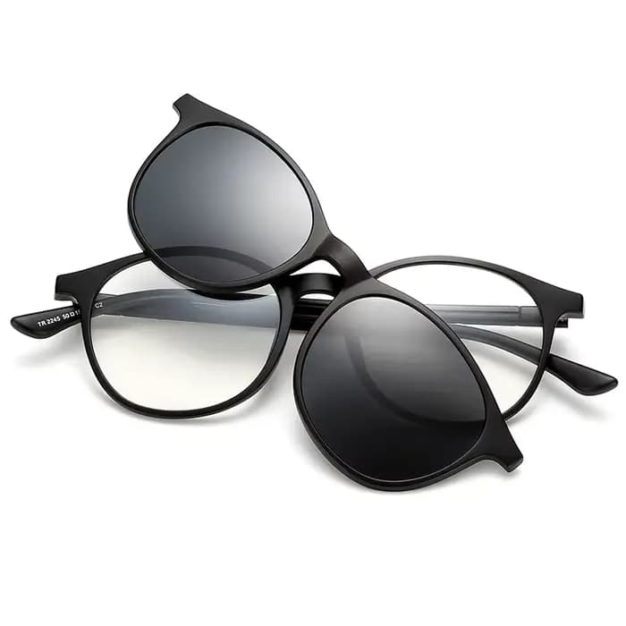Lunettes à clip magnétique pour hommes, verres optiques, lunettes pour myopie pour femmes, lunettes 