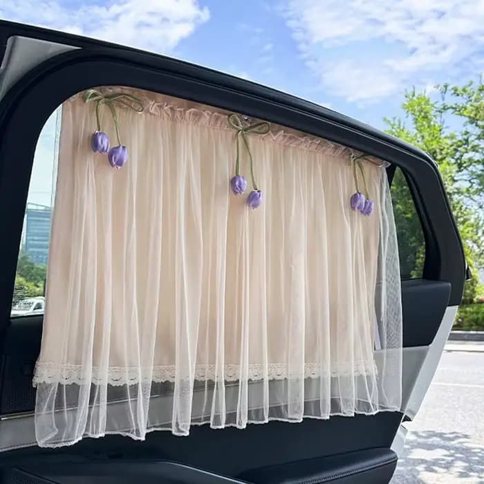 Pare-soleil de voiture à double couche réfléchissant la chaleur, protection solaire pour pare-brise 
