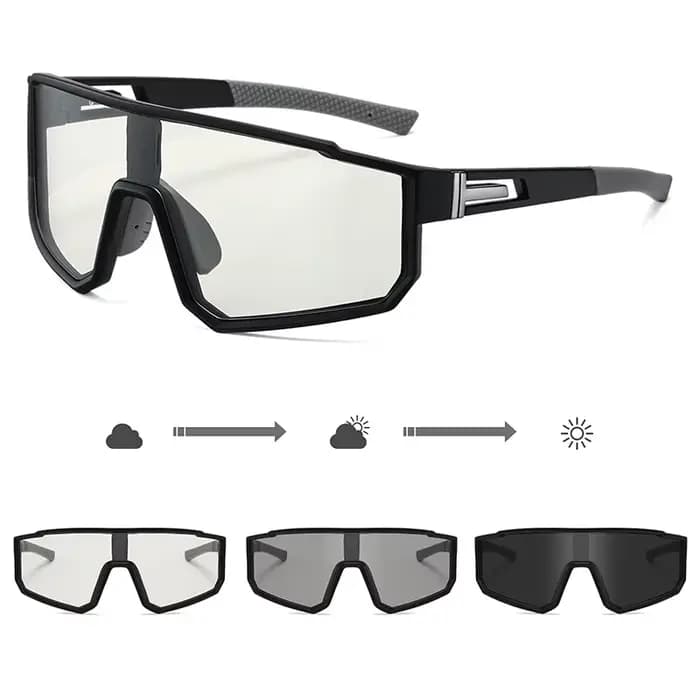 Lunettes de soleil photochromiques lunettes vtt Sports de plein air course Golf Softball lunettes de