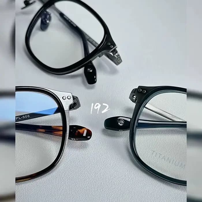 Lunettes rétro en titane pur pour hommes, nouvelle Reproduction de Style japonais, galvanoplastie IP