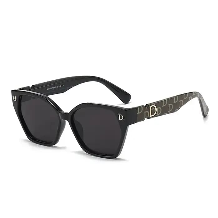 Lunettes de soleil de luxe pour femmes, marque de mode, carrées, élégantes, Vintage, lettres, tendan
