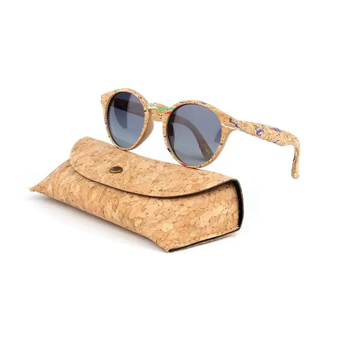 Kenbo-Lunettes de soleil polarisées ovales en bambou pour hommes et femmes, lunettes en bois avec ét