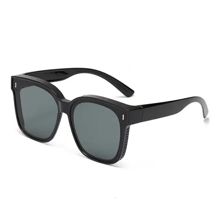 Lunettes de soleil élégantes pour la conduite, à porter par-dessus des lunettes de vue, confortables
