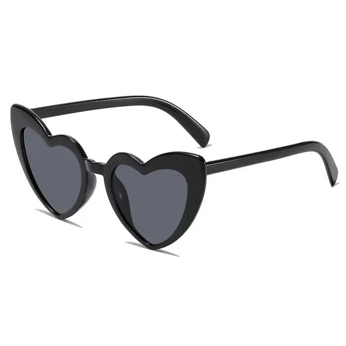 Lunettes de soleil en forme de coeur Vintage à la mode, nuances de tir de rue, Protection UV, mode i