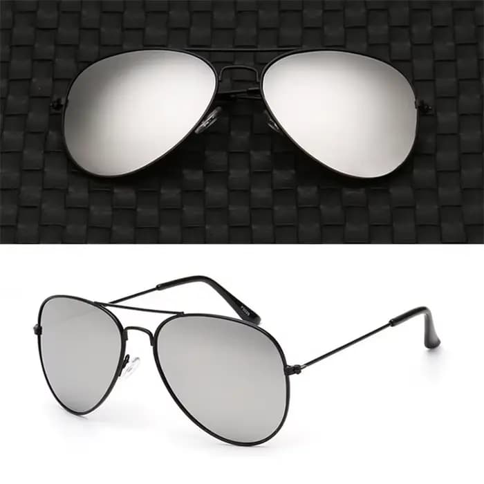 Nouvelles Lunettes de Soleil Double Pont 2026 pour Femme, Monture en Alliage, Verres Miroir, Lunette
