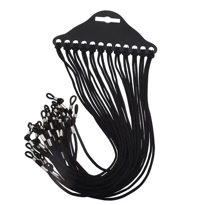 Lot de 12 cordons de lunettes de bonne qualité, cordon antidérapant pour lunettes de lecture et mont