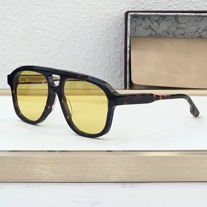 Lunettes de soleil carrées LEONARD unisexes, fabriquées à la main, luxe léger, protection UV400, sty