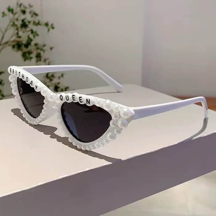 KAMMPT œil de chat Design cadeau nuances brillant perle décor rose présent lunettes pour femmes fête