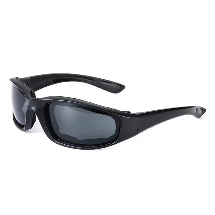 Lunettes de moto-lunettes tactiques anti-poussière UV400 pour la chasse, le tir et l'équitation, équ