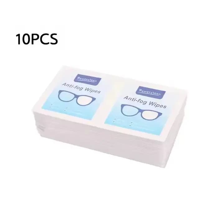 100 lingettes nettoyantes jetables pour lunettes, anti-buée, anti-poussière, pour nettoyer les verre