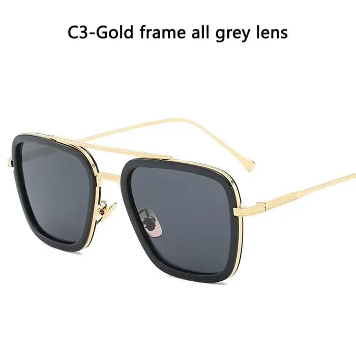 Lunettes Tony Stark pour hommes et femmes, lunettes de soleil Iron Man, lunettes steampunk, lunettes