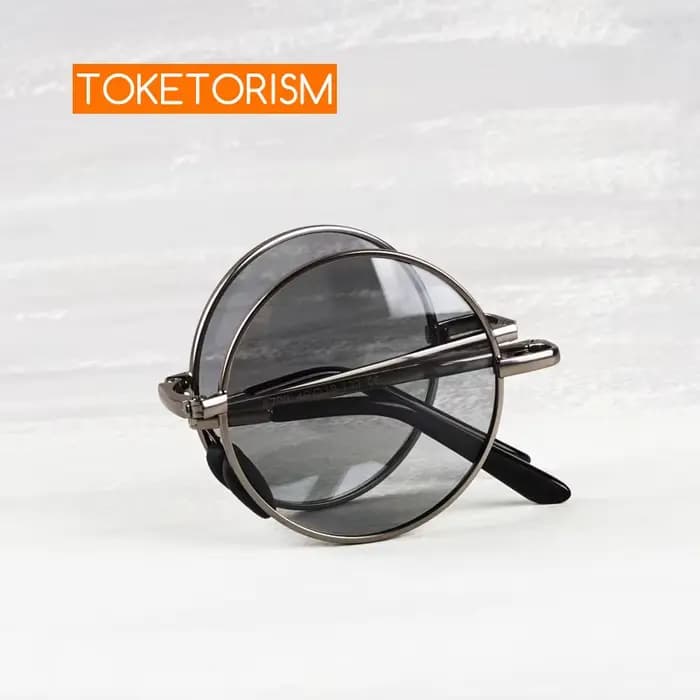 Toketorisme lunettes de soleil photochromiques lunettes polarisées pliables pour la conduite en plei