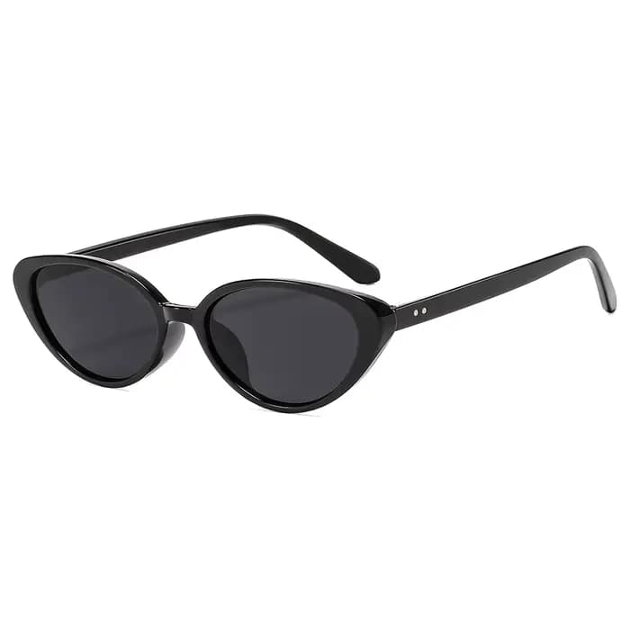 Lunettes de soleil rouge bordeaux pour femmes, monture œil de chat, lunettes de soleil tendance, mar