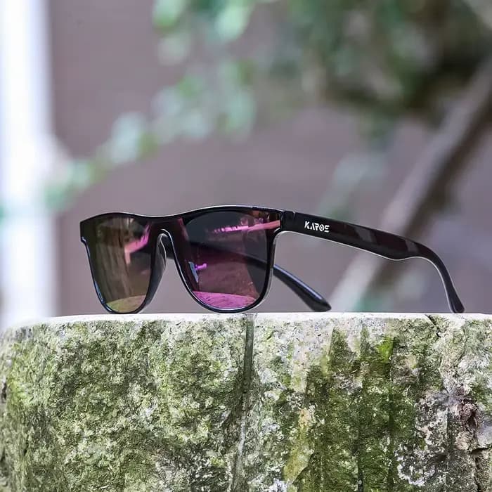 KAROS lunettes de soleil polarisées pour hommes femmes carré surdimensionné Anti-éblouissement condu