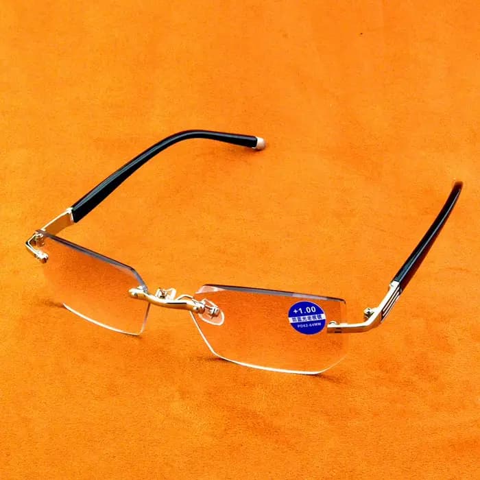 PACK DE LUXE CHIEF EXECUTIVE OFFICIER BUSINESS RIMLESS SFRAMELESS LUNETTING GLASSES +1 +1,5 +2 +2,5 