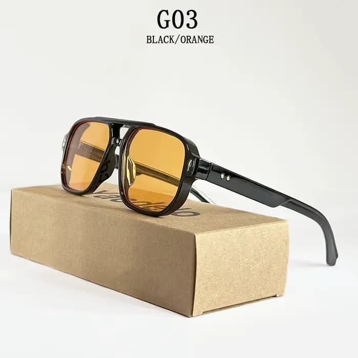 Lunettes de soleil vintage pour hommes, à la mode, dropshipping, 2025