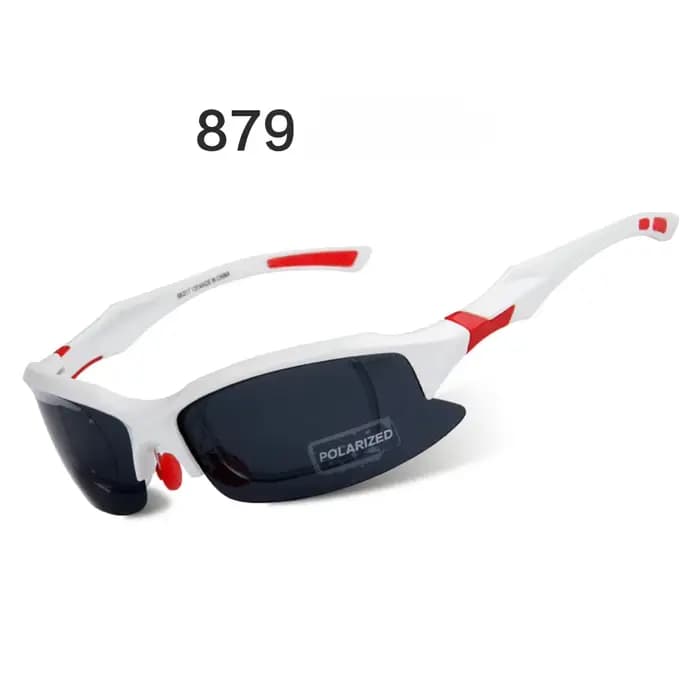 Lunettes de cyclisme polarisées professionnelles, lunettes de vélo, sports de plein air, UV 400, 2 s