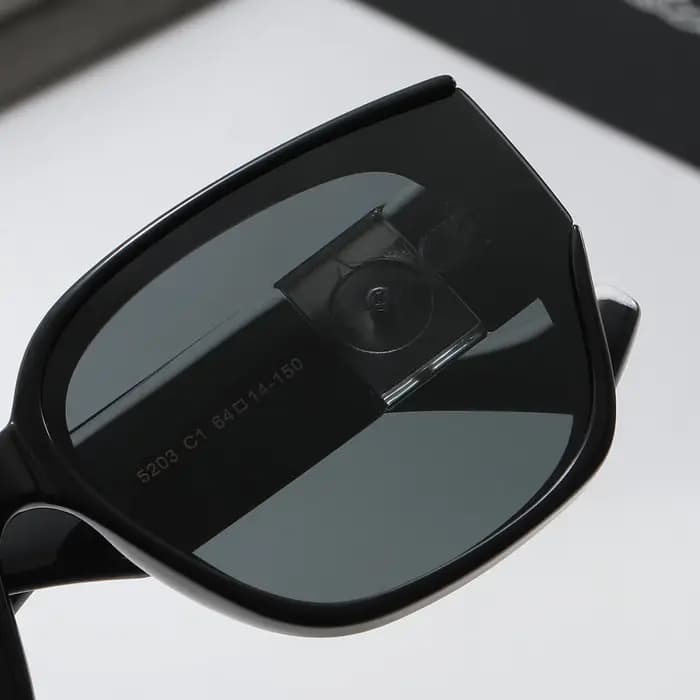 Lunettes De soleil polarisées carrées vertes pour femmes, pour conduite, voyage, lettres De luxe, un