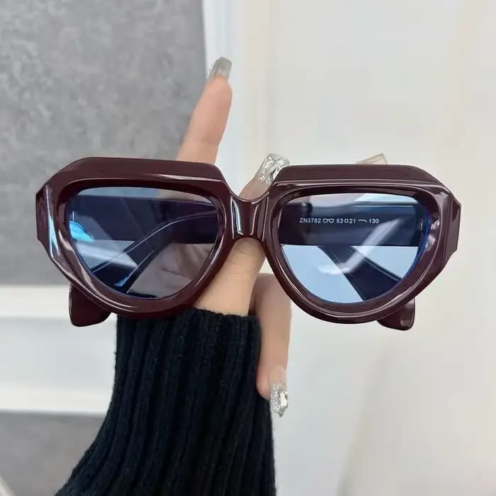 Lunettes de soleil carrées rondes rétro classiques pour femmes et hommes, lunettes de soleil de luxe