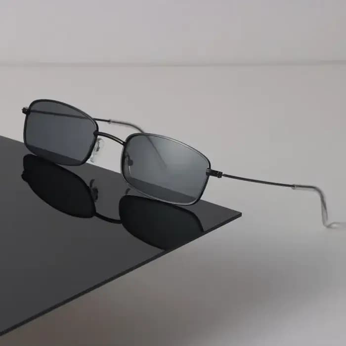 Lunettes de soleil carrées vintage élégantes pour femmes et hommes, verres miroir, mode et personnal