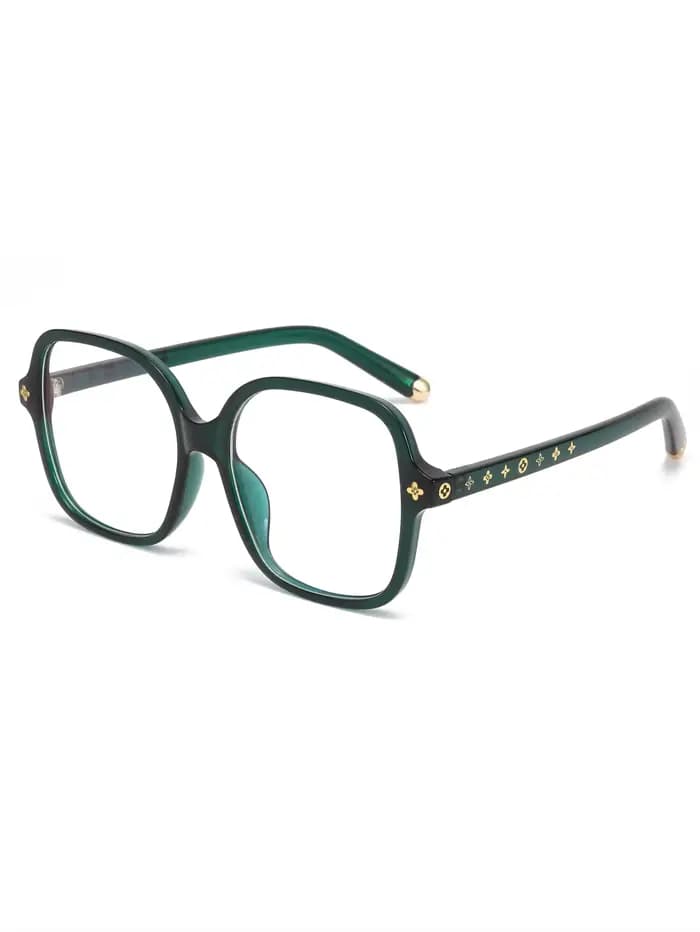 Lunettes plates sens avancé Joker mode lunettes de soleil carrées grande boîte lunettes rondes mince
