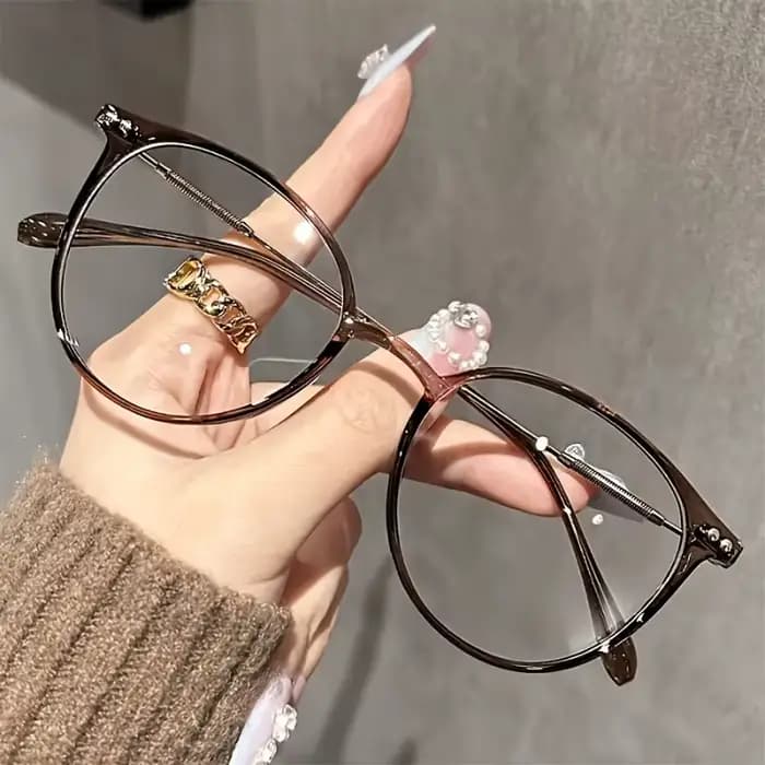 Ensemble de lunettes pour femmes, 1 pièce, Style classique, Simple, à la mode et atmosphérique, adap
