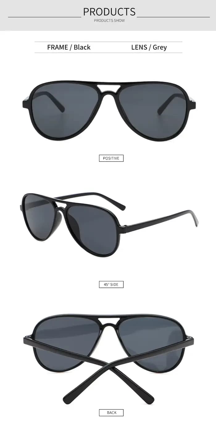 Lunettes de soleil miroir rétro ultralégères et légères, lunettes de soleil de conduite classiques, 