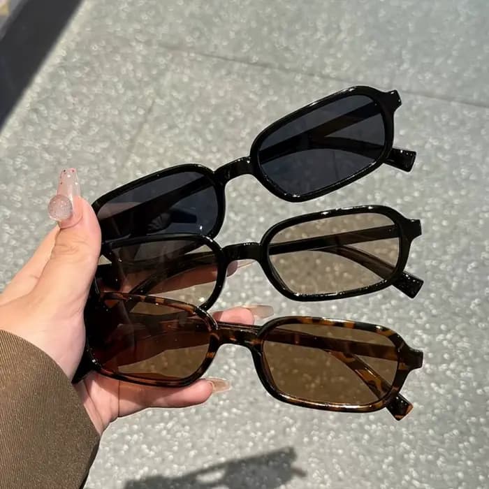 Lunettes de soleil de style rétro européen et américain pour hommes et femmes, 3 pièces, tendance, p