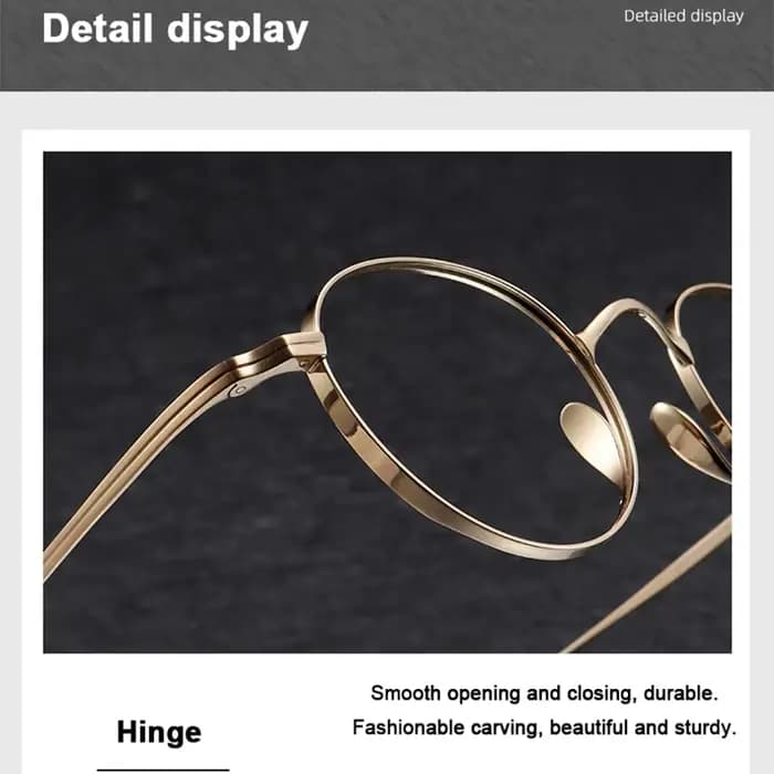 Lunettes à monture en titane pur pour hommes et femmes, marque japonaise, même Design KMN113, 2024